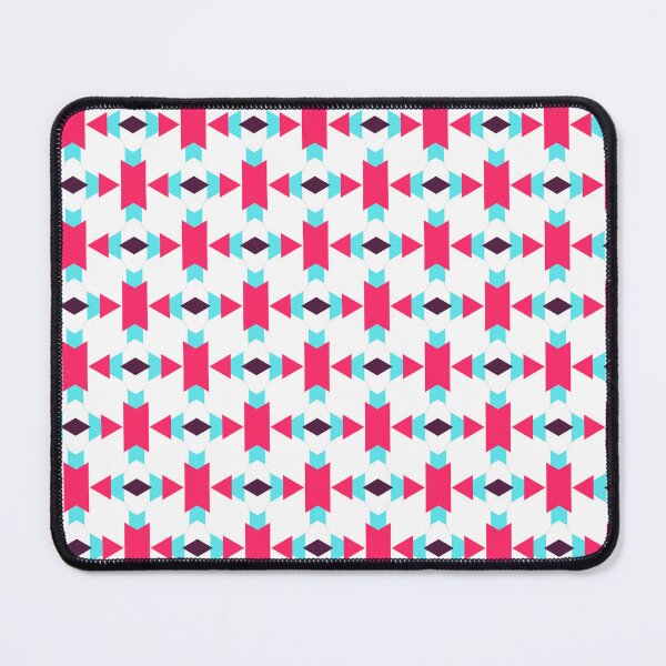 Item preview, Cute Colorful Abstract Fishbone Pink Geomteric Pattern designed and sold by RoyalStarsPatts.