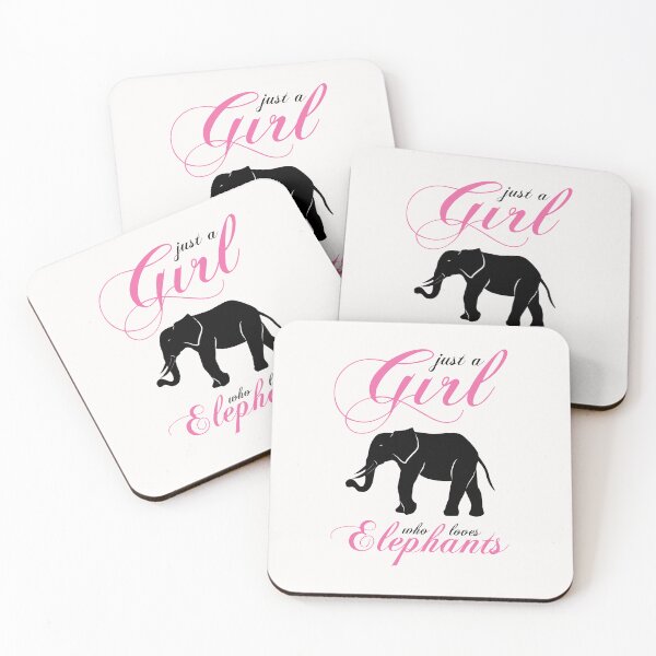 Item preview, Just a Girl Who Loves Elephants designed and sold by jaygo.