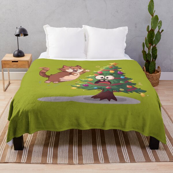 Item preview, Cat vs Christmas Tree – Holiday Chaos | ECHOPAW CO. designed and sold by EchopawCo.