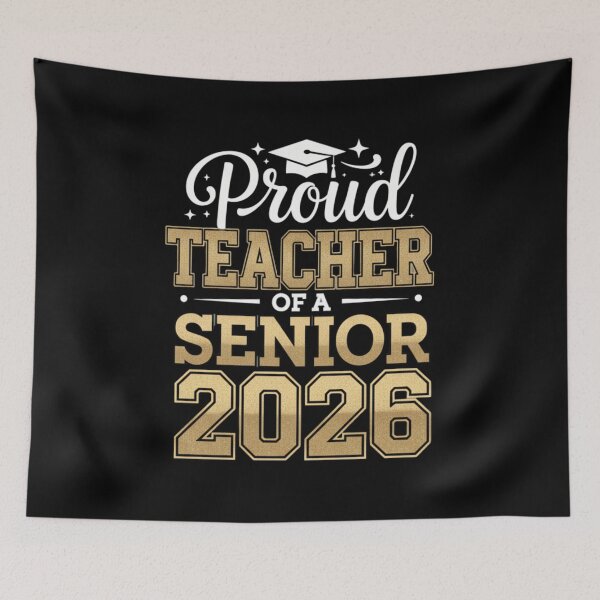 Item preview, Proud Teacher Of A Senior 2026 designed and sold by Gogetgiggles.