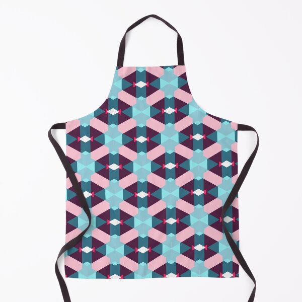 Item preview, Beautiful Abstract Interlocking Herringbone Tessellation Pink Geometric Abstract Pattern designed and sold by RoyalStarsPatts.