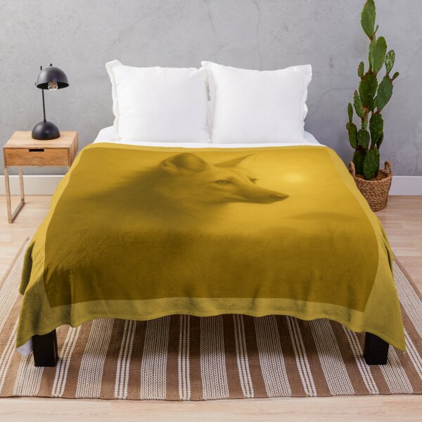 Item preview, Maned Wolf – Golden Mist Spirit Portrait designed and sold by GeoWild Designs.