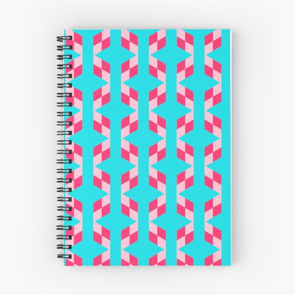 Item preview, Beautiful Colorful Crosshatch Fishbone Pink Blue Abstract Geomteric Pattern designed and sold by RoyalStarsPatts.