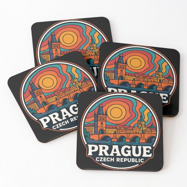Item preview, Prague Czech Republic Trippy Travel designed and sold by TomFrontierArt.