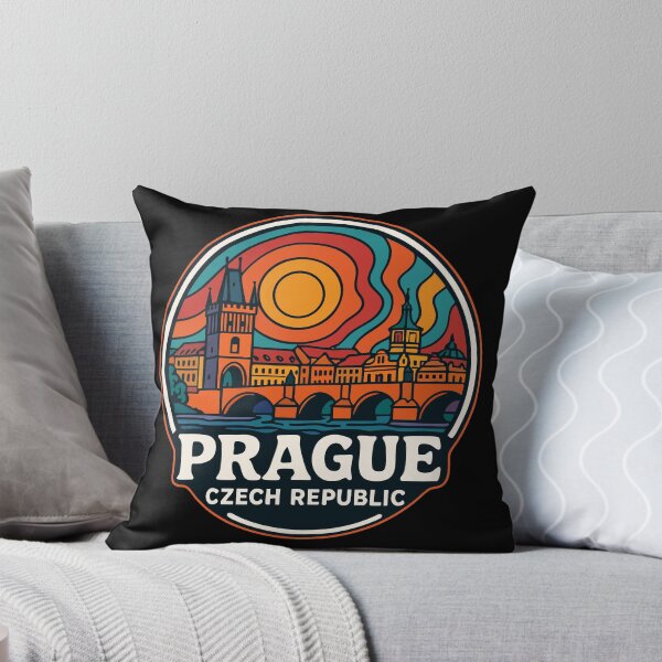 Item preview, Prague Czech Republic Trippy Travel designed and sold by TomFrontierArt.