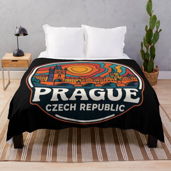 Item preview, Prague Czech Republic Trippy Travel designed and sold by TomFrontierArt.