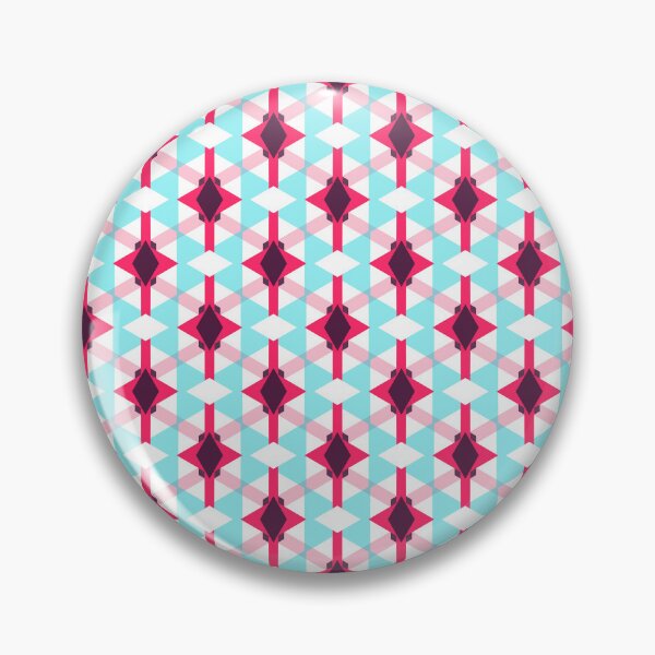 Item preview, Beautiful Crosshatch Argyle Pink Blue Abstract Geomteric Pattern  designed and sold by RoyalStarsPatts.