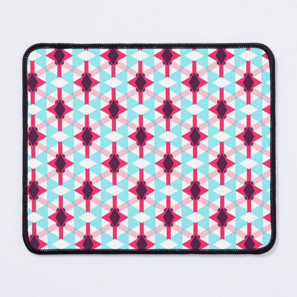 Item preview, Beautiful Crosshatch Argyle Pink Blue Abstract Geomteric Pattern  designed and sold by RoyalStarsPatts.
