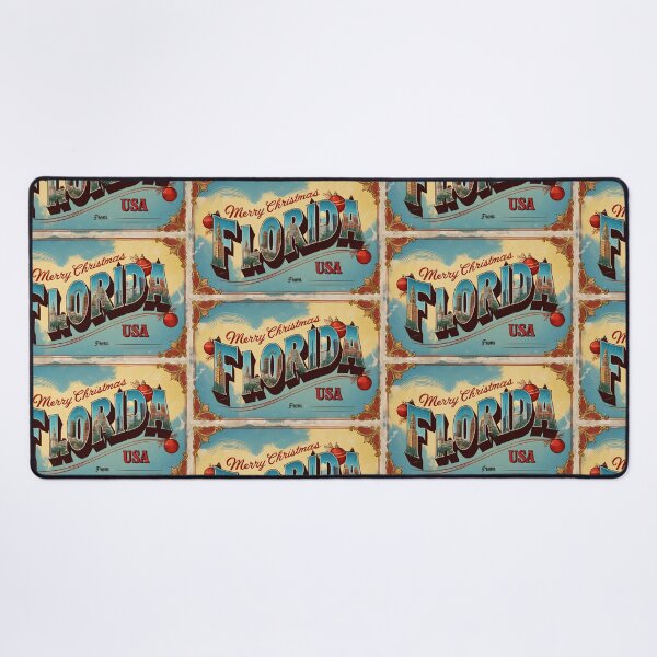 Item preview, Merry Christmas From Florida USA Postcard Greetings Retro Travel Vintage designed and sold by TravelPostcardGems.