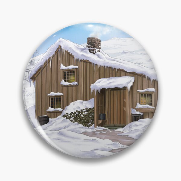 Item preview, Little house On The Prairie under snow designed and sold by Eric's Emporium.