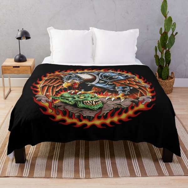 Item preview, Armored Eagle Eating Goblin - Retro Fantasy designed and sold by CoffinsArt.