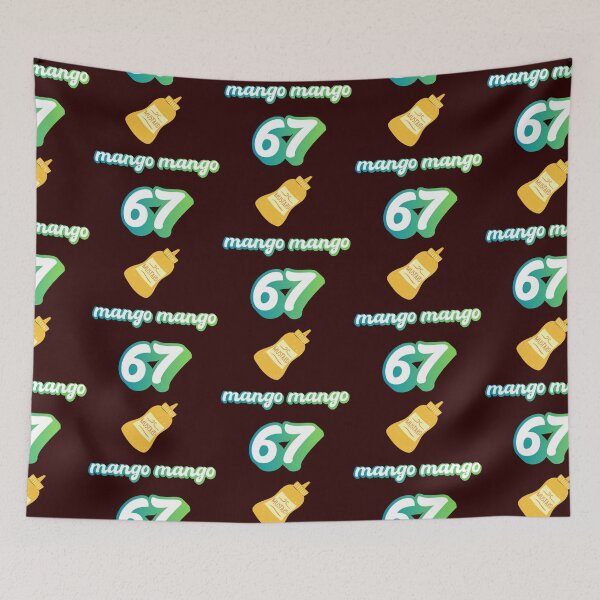 Item preview, mango mango 67 mustard funny modern design  designed and sold by Logiprint.