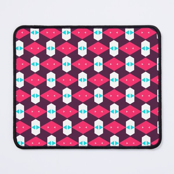 Item preview, Colorful Abstract SubwayTile Fishbone Pink Abstract Geomteric Pattern designed and sold by RoyalStarsPatts.