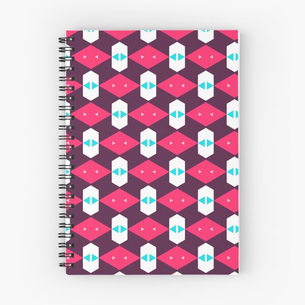 Item preview, Colorful Abstract SubwayTile Fishbone Pink Abstract Geomteric Pattern designed and sold by RoyalStarsPatts.