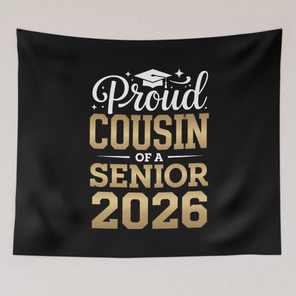 Item preview, Proud Cousin Of A Senior 2026 Graduation Family designed and sold by Gogetgiggles.