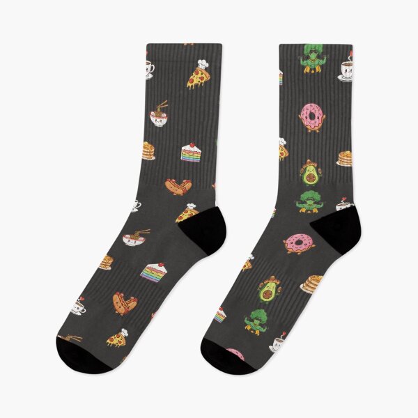 Item preview, Kawaii Food Sticker Pack – Cute Avocado, Donut, Pizza, Coffee, Ramen & More designed and sold by MerchYouSearch.