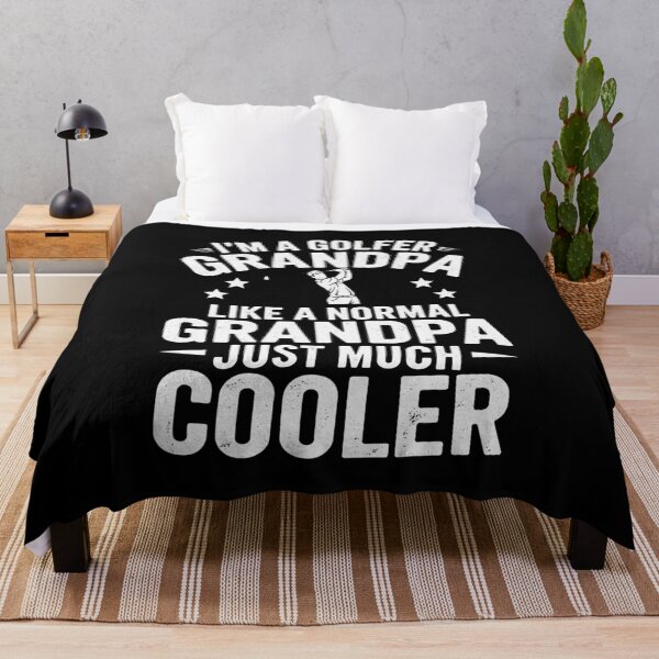 Item preview, I'm A Golfer Grandpa Like A Normal Grandpa Just Much Cooler designed and sold by Gogetgiggles.
