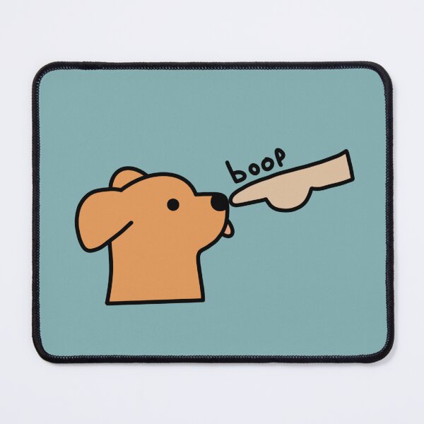 Item preview, Boop - dog getting booped on the nose - cute dog art designed and sold by aziza-doodles.