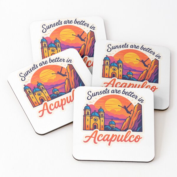 Item preview, Sunsets are better in Acapulco Adventure Vintage Travel designed and sold by Retro-Anime9.