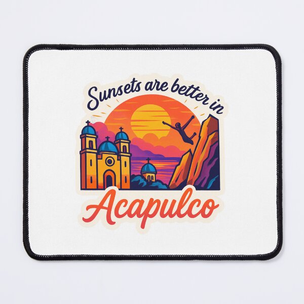 Item preview, Sunsets are better in Acapulco Adventure Vintage Travel designed and sold by Retro-Anime9.