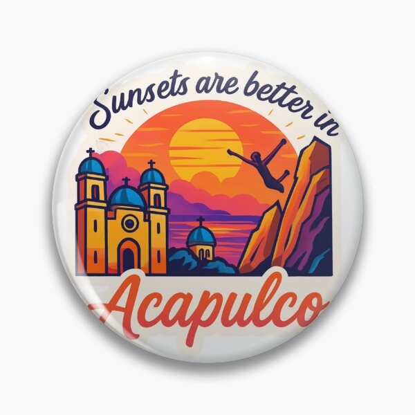 Item preview, Sunsets are better in Acapulco Adventure Vintage Travel designed and sold by Retro-Anime9.