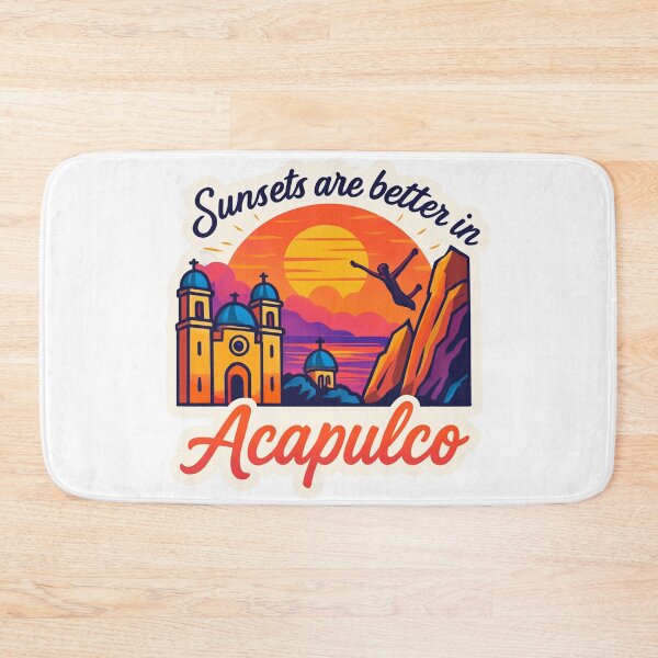 Item preview, Sunsets are better in Acapulco Adventure Vintage Travel designed and sold by Retro-Anime9.