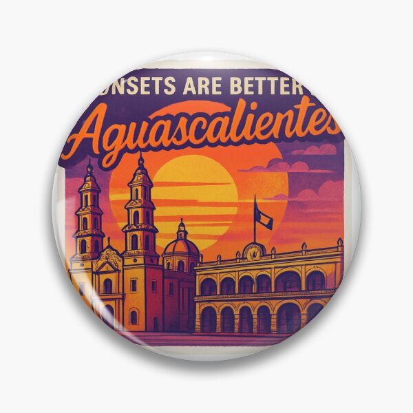 Item preview, Los atardeceres son mejores en Aguascalientes Adventure Vintage Travel designed and sold by Retro-Anime9.