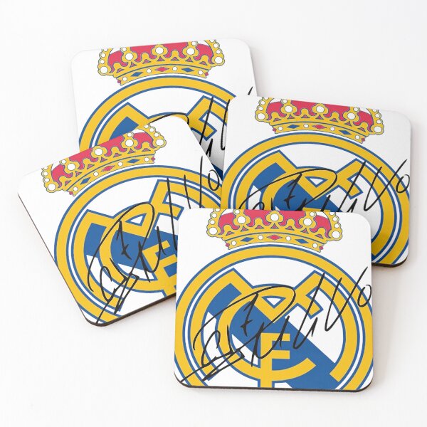 Item preview, Real Madrid C.F. crest with Cristiano Ronaldo's autograph designed and sold by Yemimendez.