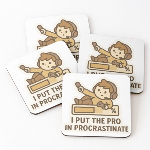 Item preview, I Put The Pro In Procrastinate Gamer designed and sold by DivinelyAligned8.