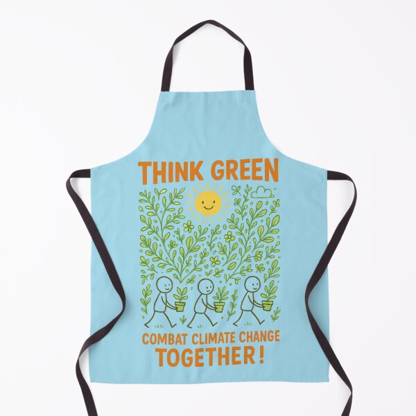 Item preview, Think Green – Climate Action Starts with Us designed and sold by VoglR.