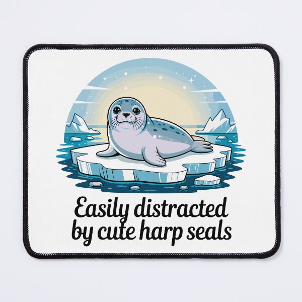 Item preview, Adorable Harp Seal on Ice designed and sold by designleon19.