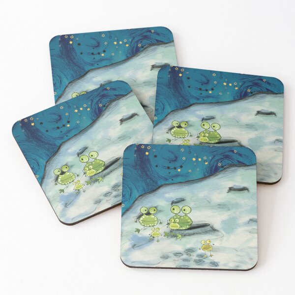 Item preview, Moon Frogs - Eliza and Boo designed and sold by helengarvey.