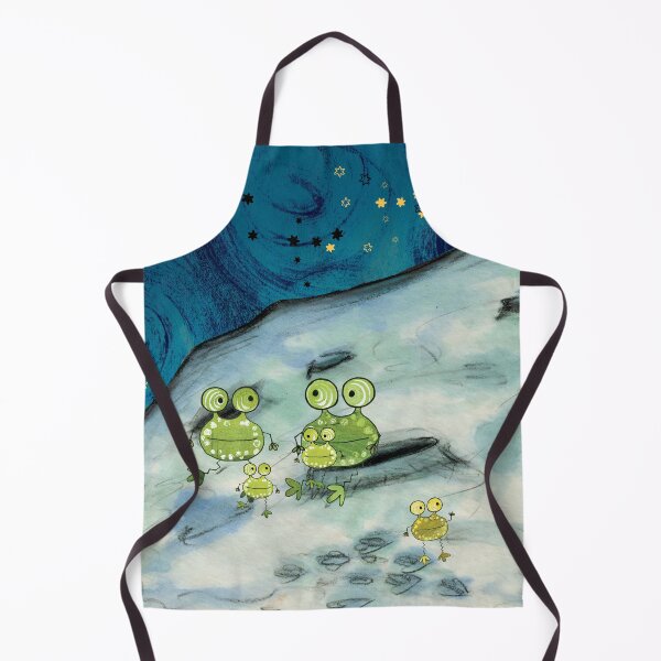 Item preview, Moon Frogs - Eliza and Boo designed and sold by helengarvey.