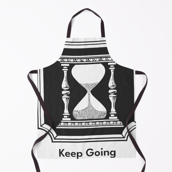 Item preview, Diseño de motivación del reloj de arena Keep Going designed and sold by House-of-Waliya.