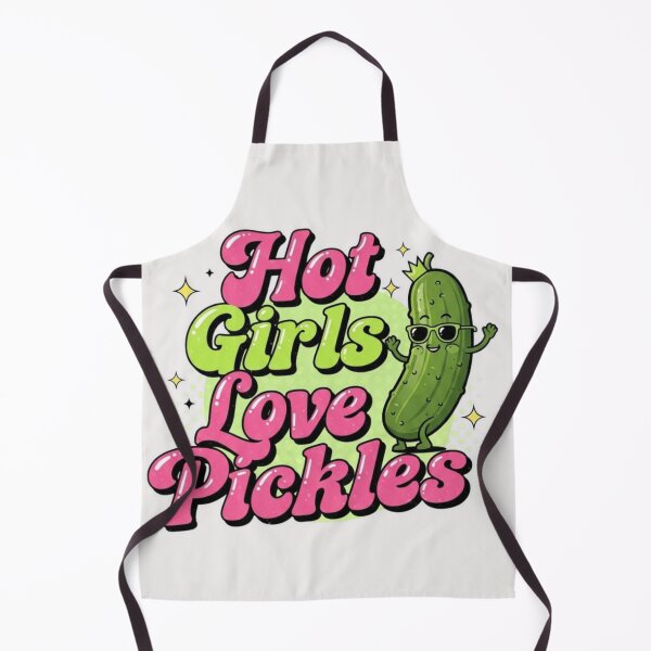 Item preview, Hot Girls love pickles designed and sold by FitEnvy.