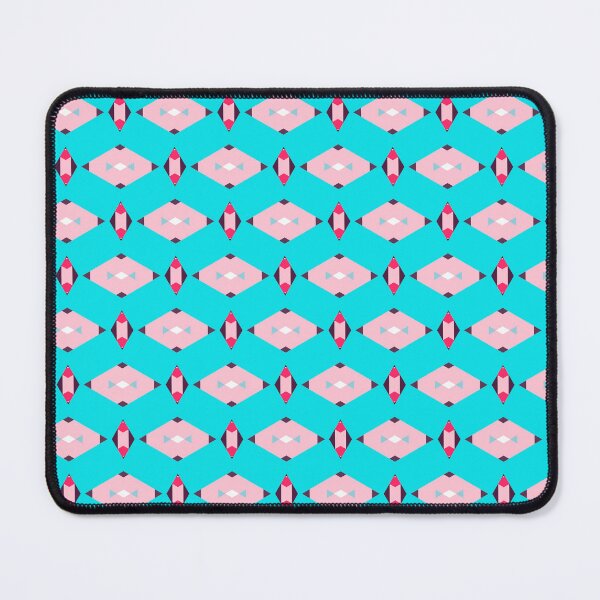 Item preview, Colorful Uneven Abstract Herringbone Geomteric Pattern Pink designed and sold by RoyalStarsPatts.