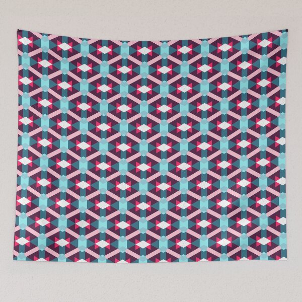 Item preview, Beautiful Parquet Fishbone Interlocking Abstract Geomteric Pattern designed and sold by RoyalStarsPatts.