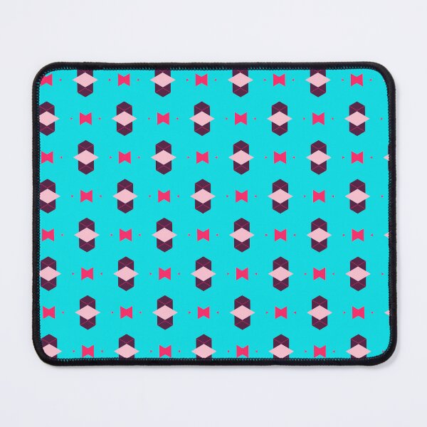 Item preview, Beautiful Modern Crosshatch Argyle Interlocking Pattern Pink Blue designed and sold by RoyalStarsPatts.