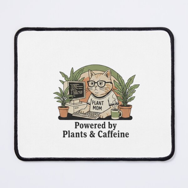 Item preview, Plant Mom T-shirt - Cat Lover Design designed and sold by LLM-SHOP.
