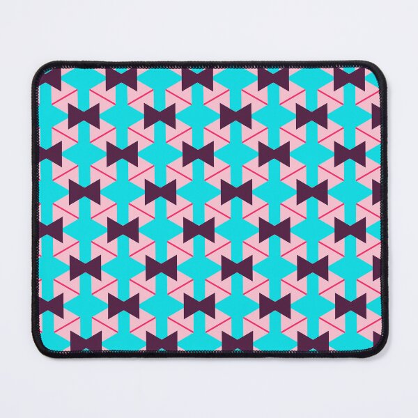 Item preview, Awesome Crosshatch Herringbone Pink Blue Geomteric Pattern designed and sold by RoyalStarsPatts.
