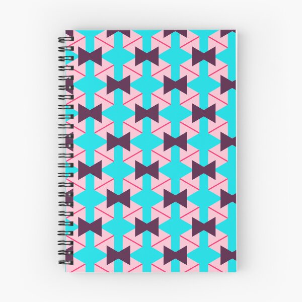 Item preview, Awesome Crosshatch Herringbone Pink Blue Geomteric Pattern designed and sold by RoyalStarsPatts.
