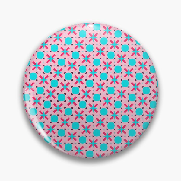 Item preview, Cute Diamond Herringbone Blue Pink Geometric Abstract Pattern designed and sold by RoyalStarsPatts.