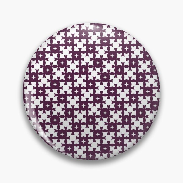 Item preview, Beautiful Brown And White Modern Crosshatch Star Interlocking Pattern designed and sold by RoyalStarsPatts.
