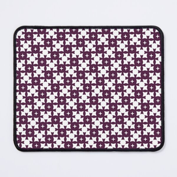 Item preview, Beautiful Brown And White Modern Crosshatch Star Interlocking Pattern designed and sold by RoyalStarsPatts.