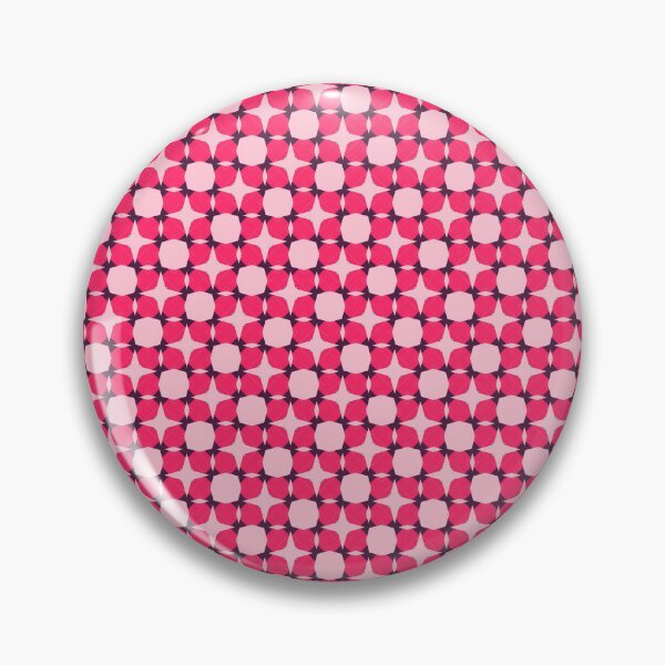 Item preview, Beautiful Parquet Star Interlocking Pink Geomteric Pattern designed and sold by RoyalStarsPatts.