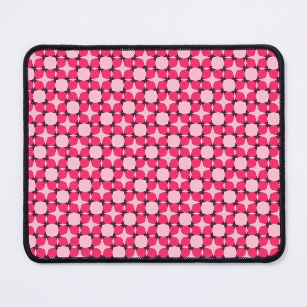 Item preview, Beautiful Parquet Star Interlocking Pink Geomteric Pattern designed and sold by RoyalStarsPatts.