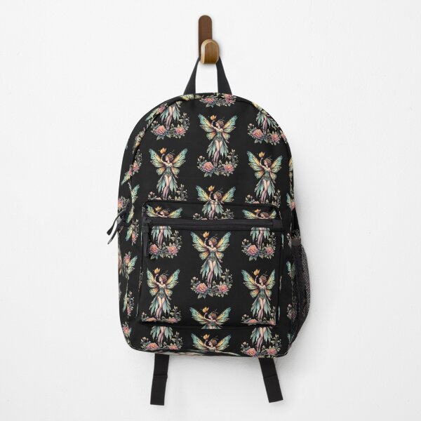 Item preview, Green Butterfly on White Flower – Nature Aesthetic Art designed and sold by Ditstyle.