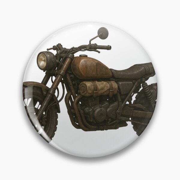 Item preview, Cafe Racer Motorcycle Clip Art PNG – Classic Custom Bike Isolated designed and sold by Creative88Art.