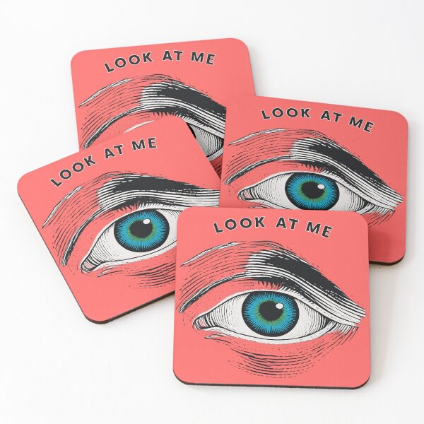 Item preview, LOOK AT ME – Vintage Eye Illustration with Bold Mystical Flair designed and sold by VoglR.