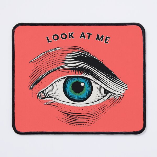 Item preview, LOOK AT ME – Vintage Eye Illustration with Bold Mystical Flair designed and sold by VoglR.